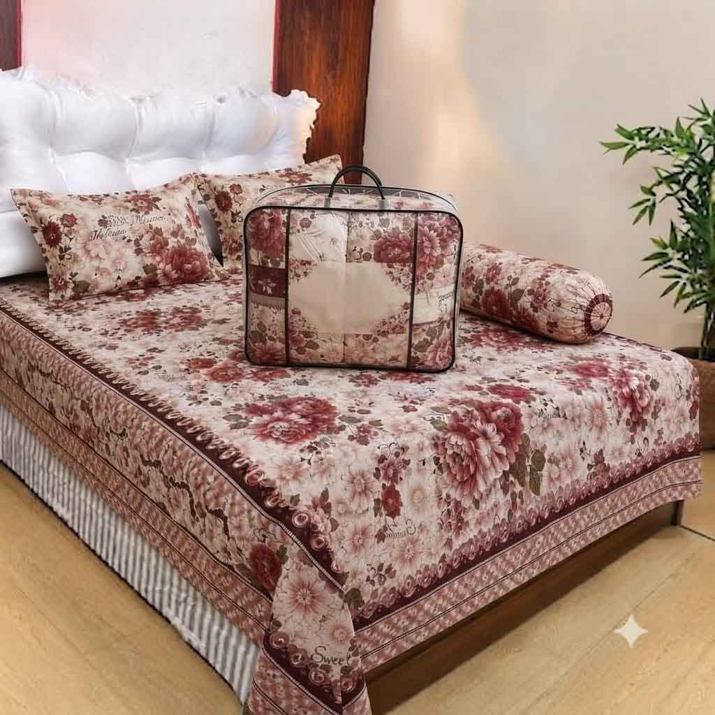 Luxury Comforter Set 5 Pis Set